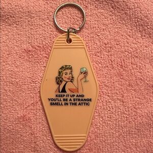 Motel Key Chain